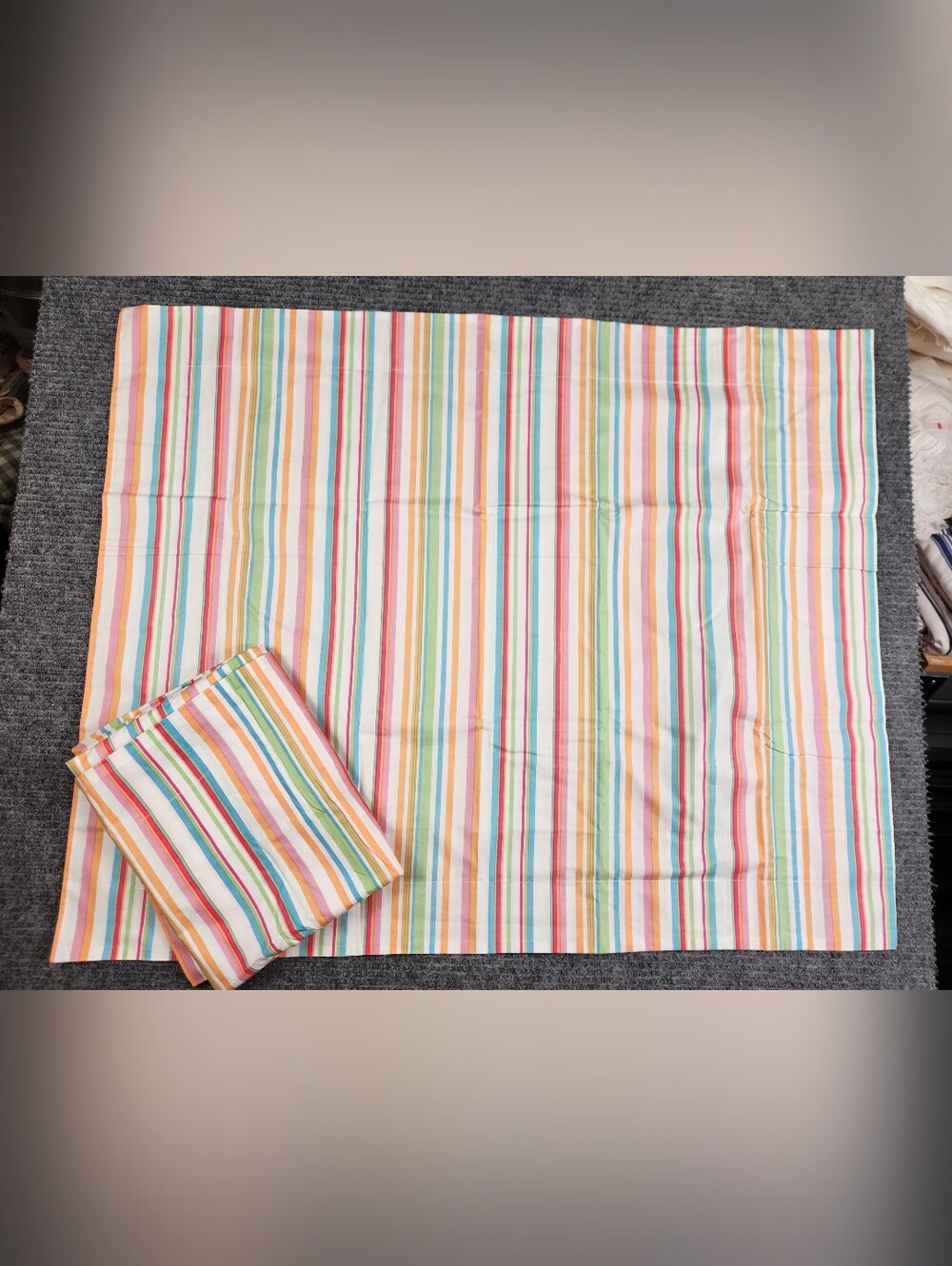 Pottery Barn Teen Wahine Striped Pillow Sham Set Of 2 Standard 20X26 NOS